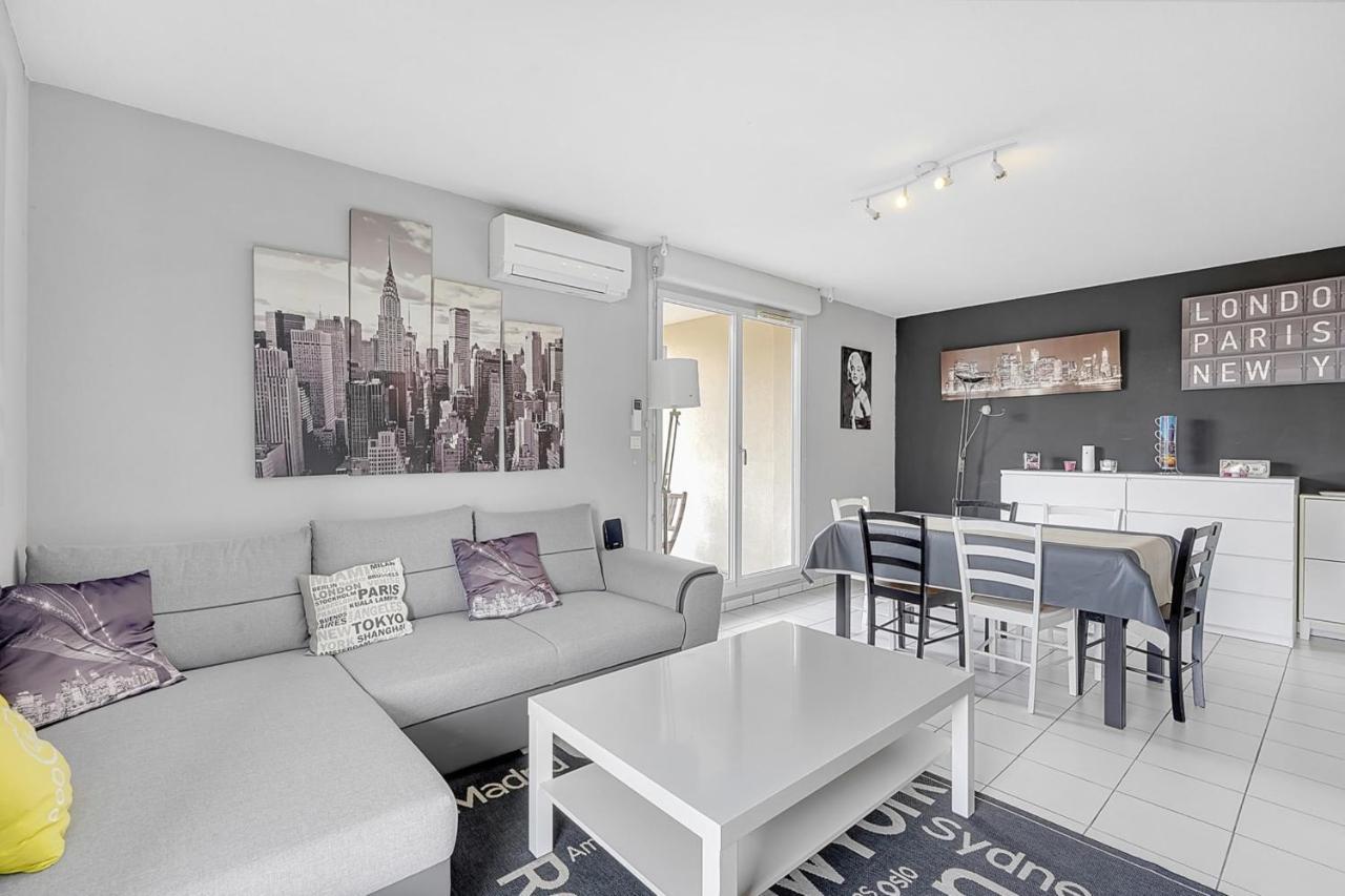 Sublime 64M With 2 Balconies For 6 In Toulouse Appartement Buitenkant foto