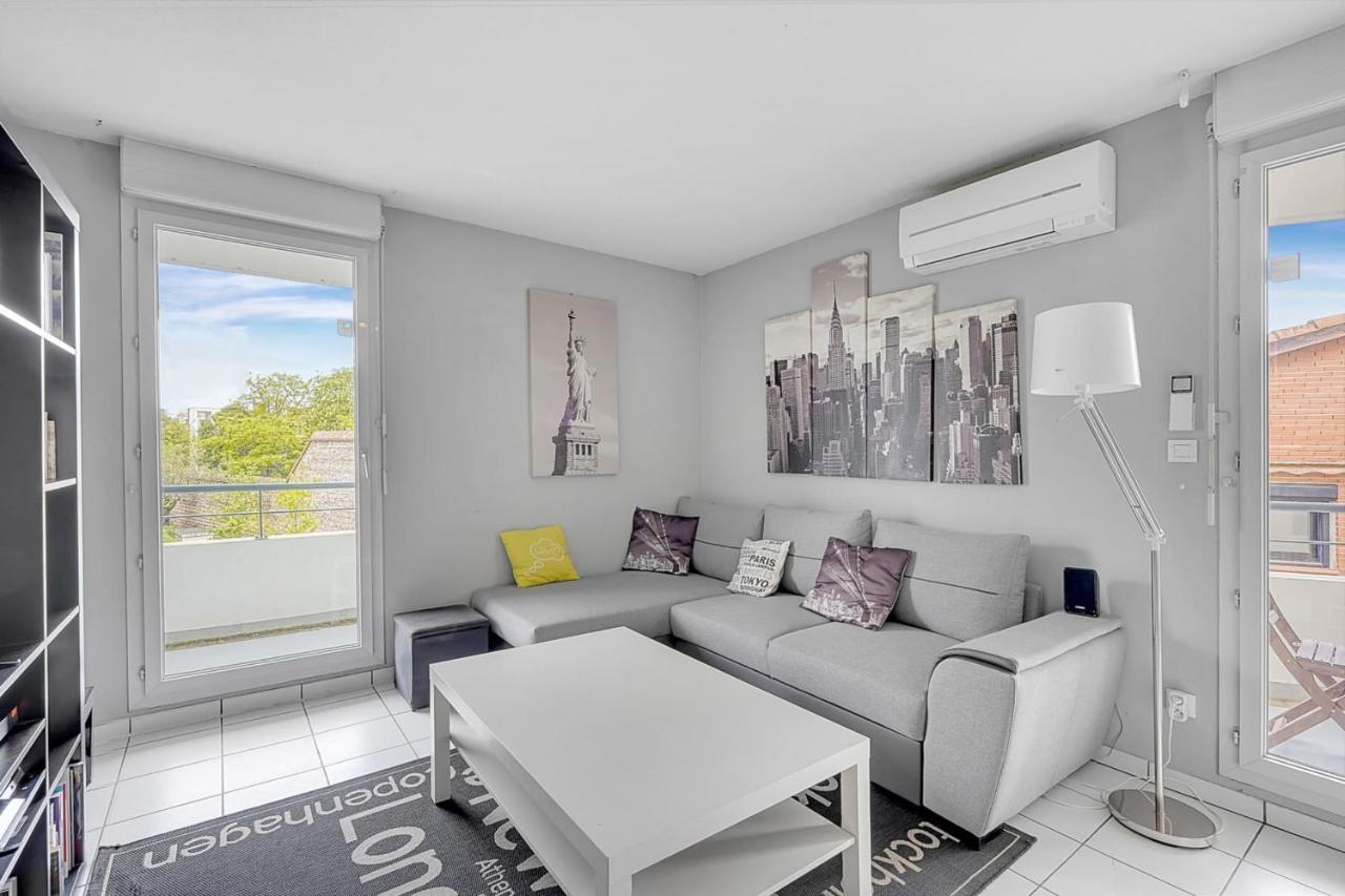 Sublime 64M With 2 Balconies For 6 In Toulouse Appartement Buitenkant foto