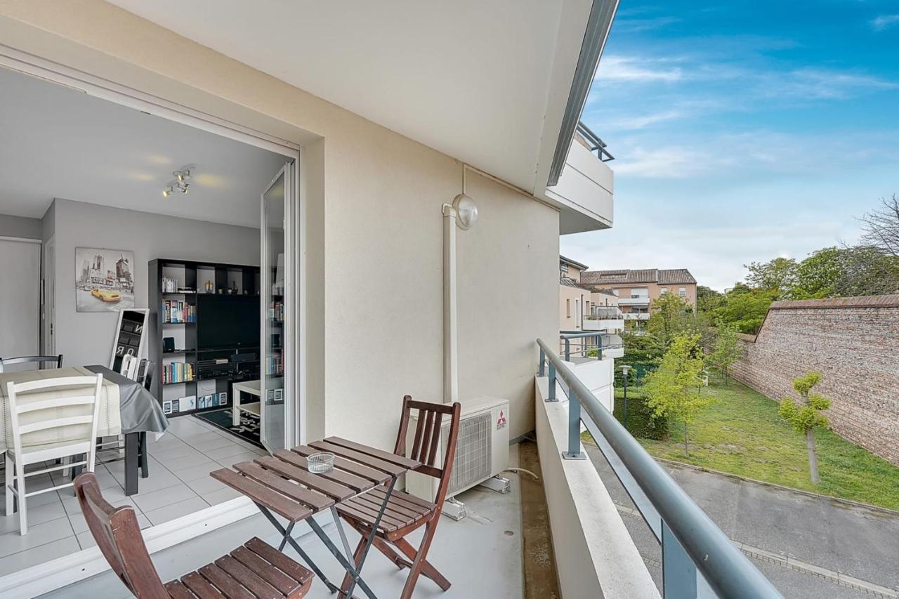 Sublime 64M With 2 Balconies For 6 In Toulouse Appartement Buitenkant foto