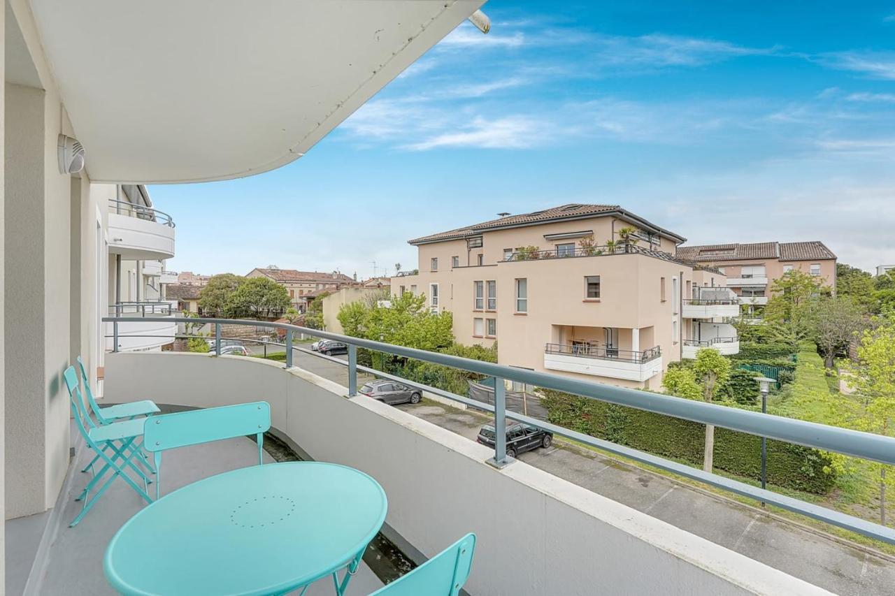 Sublime 64M With 2 Balconies For 6 In Toulouse Appartement Buitenkant foto
